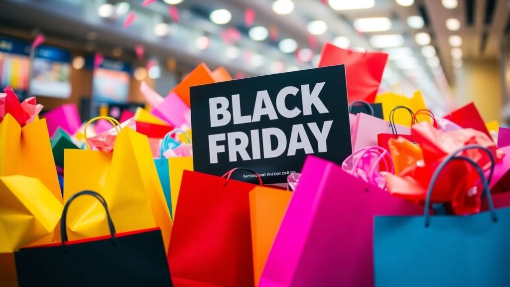 Ofertas imperdíveis de Black Friday 2025 com muitas promoções.