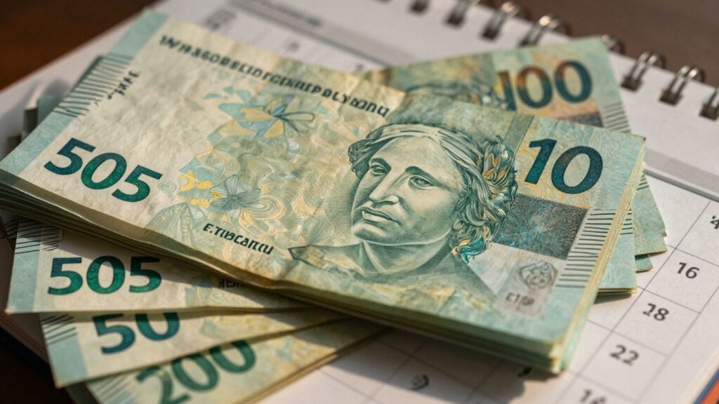 Dinheiro e calendário PIS/PASEP 2025